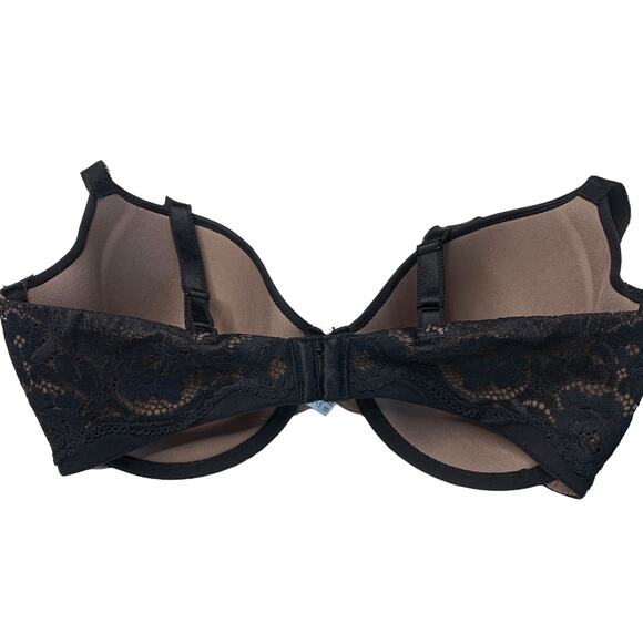Wacoal Style Standard Contour Bra Black Lace Size 34DDD 853347 - Picture 2 of 5